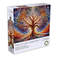 Tree of Life Collection - Brightly Colored Mosaic (1000pcs)
