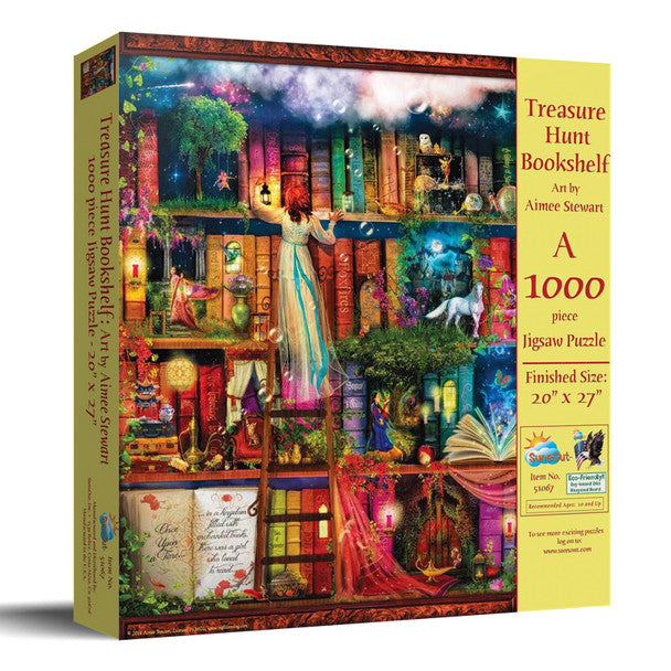 Treasure Hunt Bookshelf, Aimee Stewart (1000pcs)