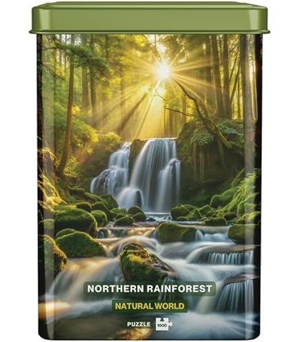 Monde naturel - Forêt tropicale du Nord - Édition Collector (1000 pièces)