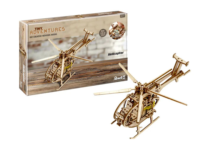 Tiny Adventures - Helicopter (Wood)