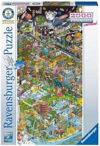 DMG Ravensburger Guinness World Records (2000 PC) (panoramique) (boîte endommagée)