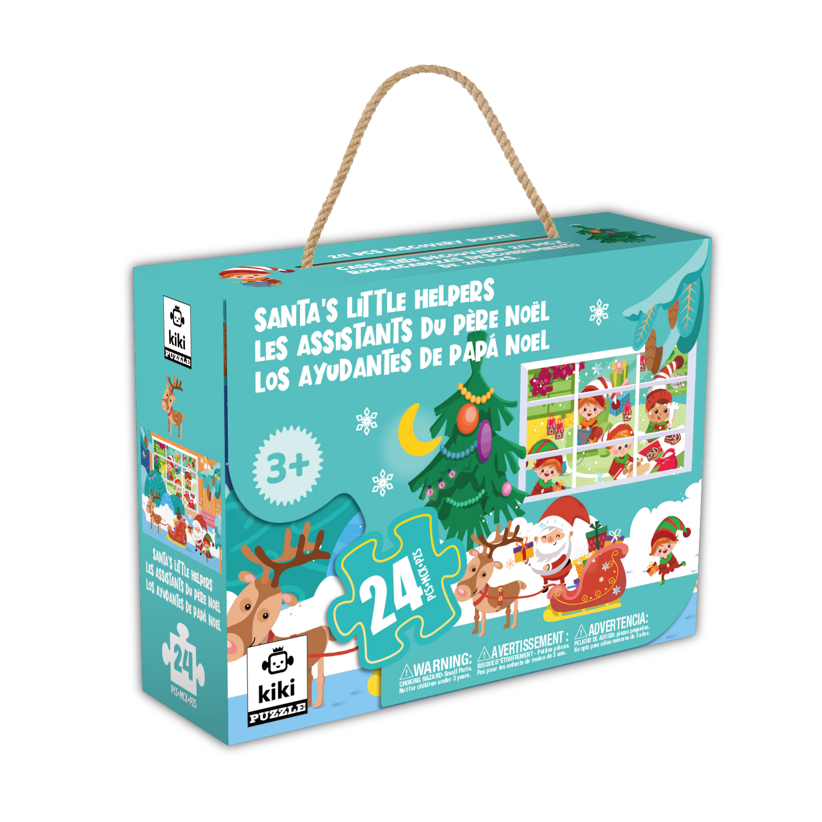 Discovery Puzzle - Santa's Little Helpers (24pcs)