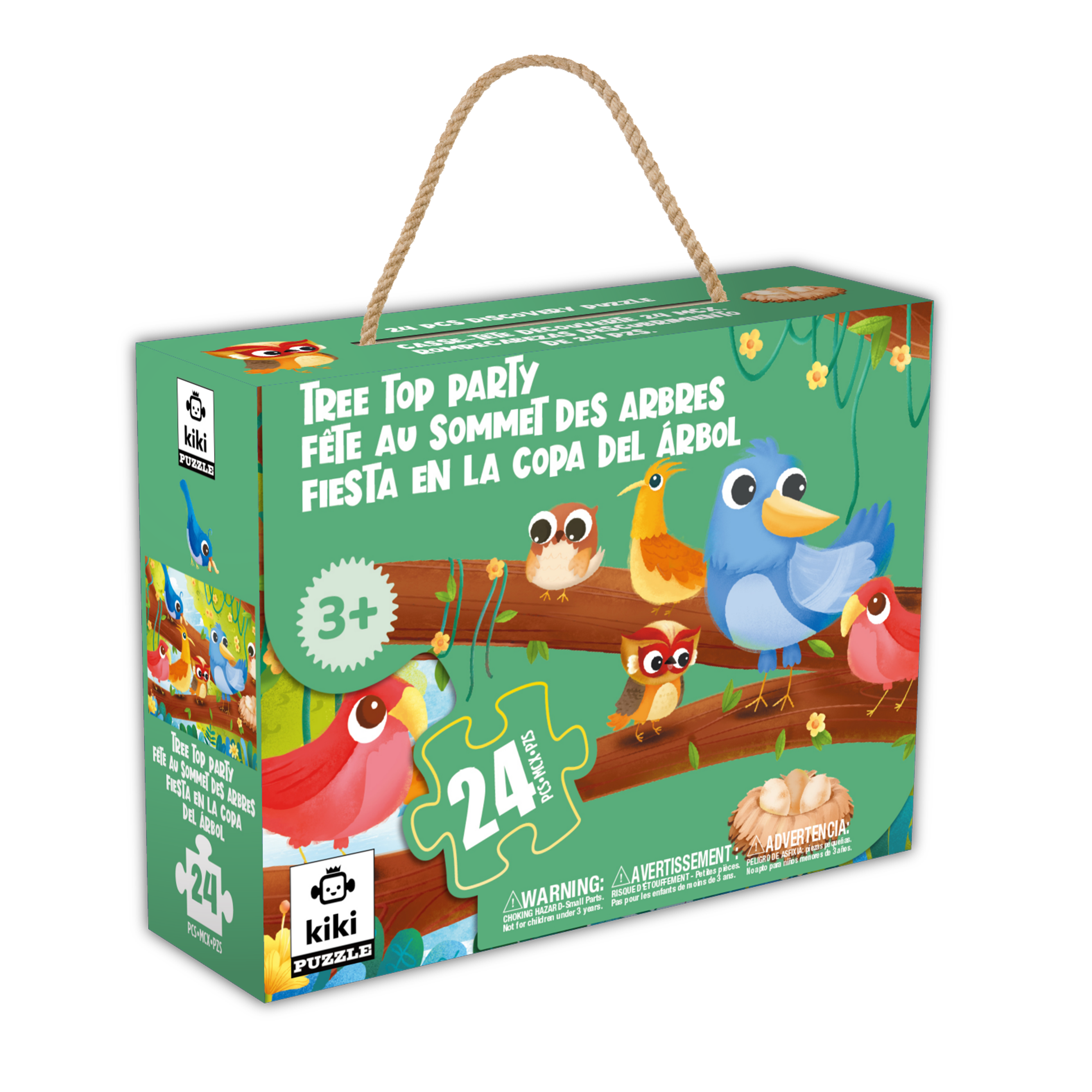 Discovery Puzzle - Tree Top Party (24pcs)