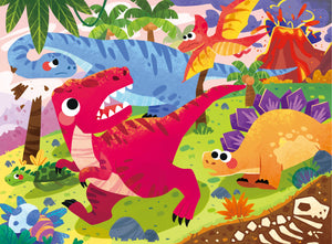 Puzzle Découverte - L'ère des dinosaures (48 pièces)