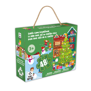 Puzzle Discovery - Le Père Noël est arrivé en ville (48 pièces)