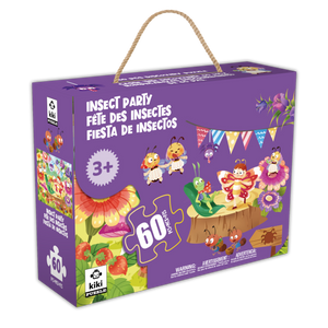 Puzzle Découverte - Fête des Insectes (60 pièces)