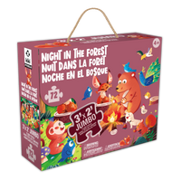 JUMBO Puzzle - Night in the Forest (FLOOR) (72pcs)