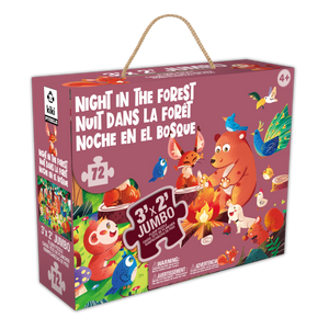 Puzzle JUMBO - Nuit dans la forêt (SOL) (72 pièces)