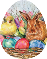 Hoppy Easter - Purple (48pcs)