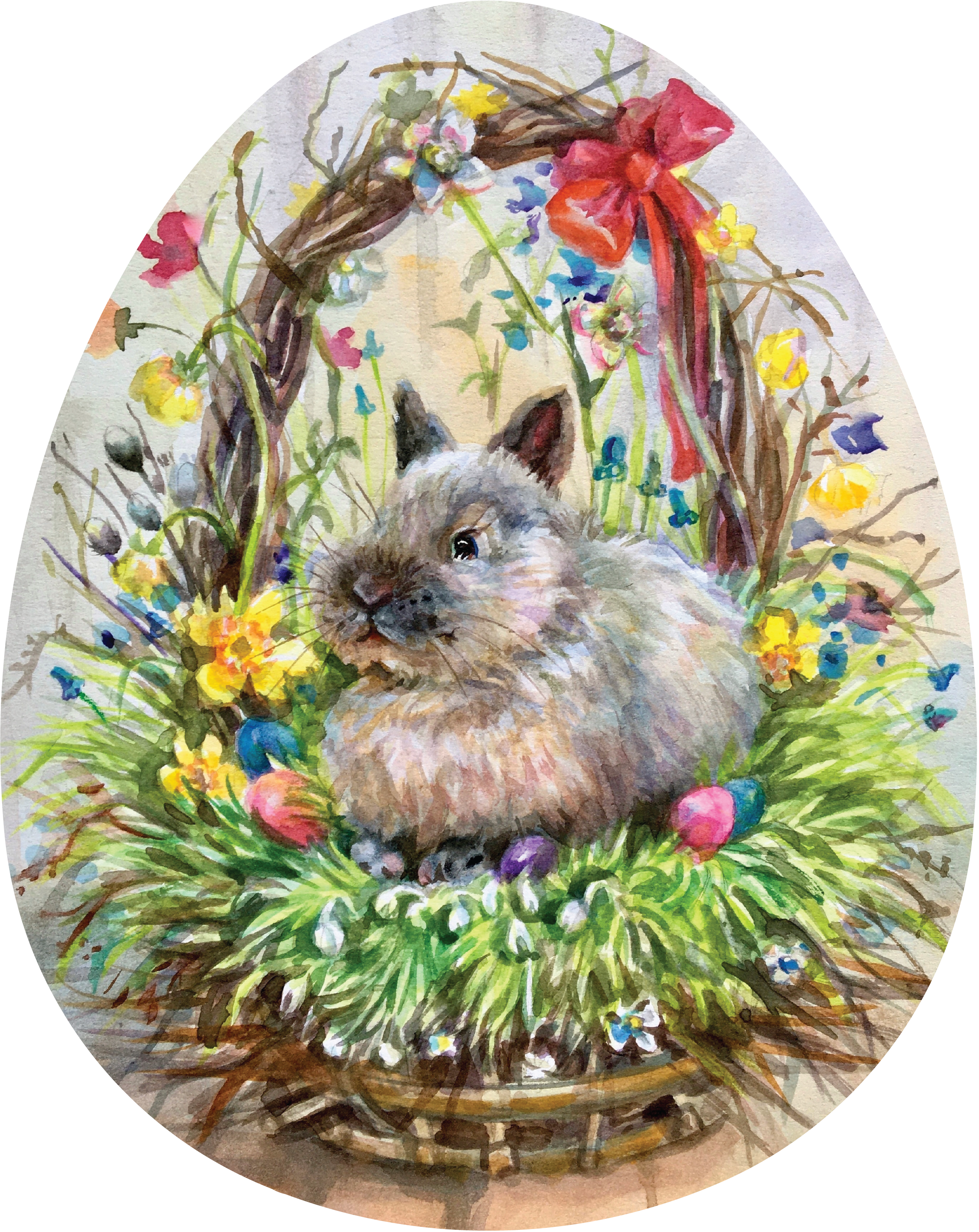 Hoppy Easter - Green (48pcs)
