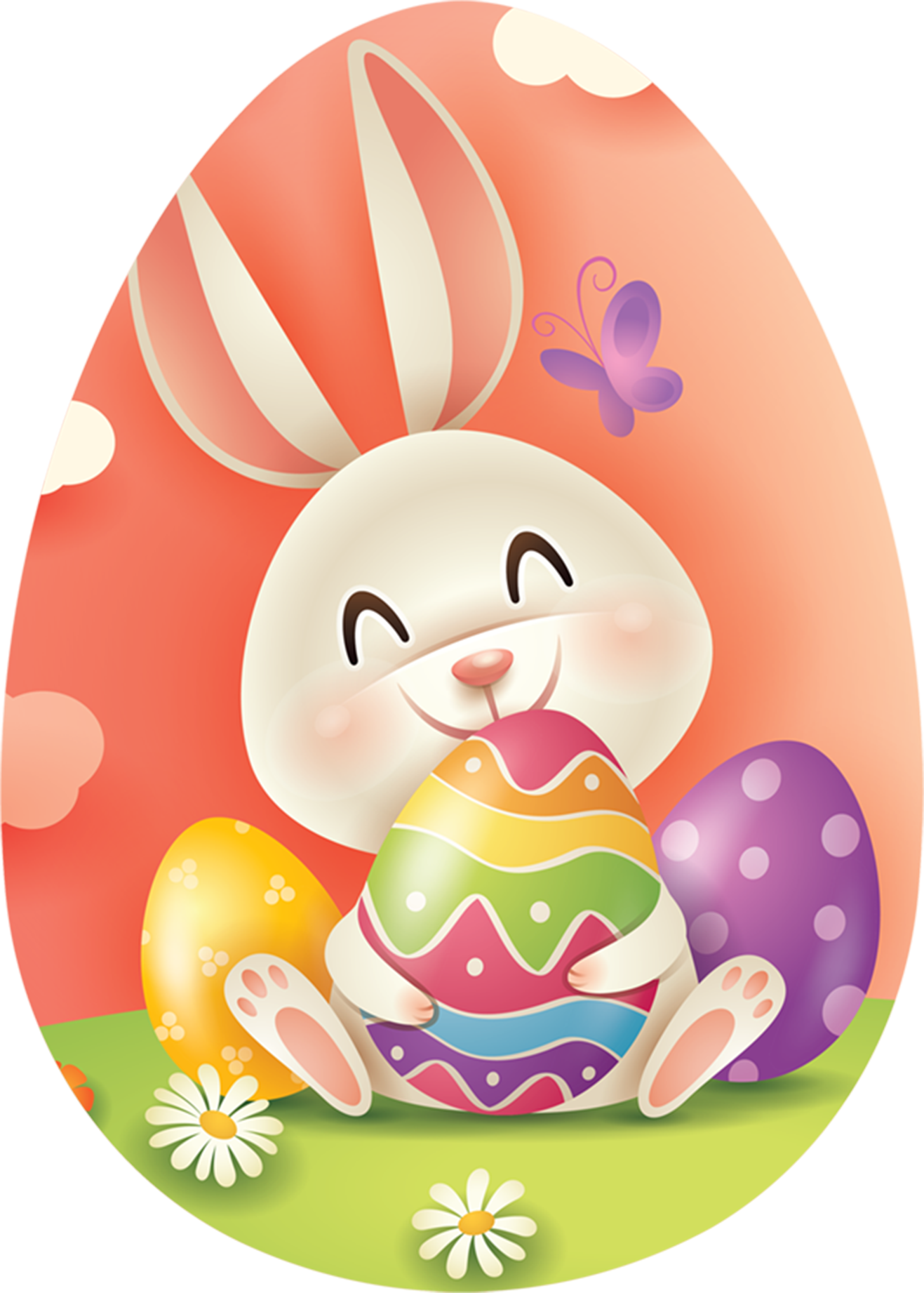 Hoppy Easter - Red (24pcs)