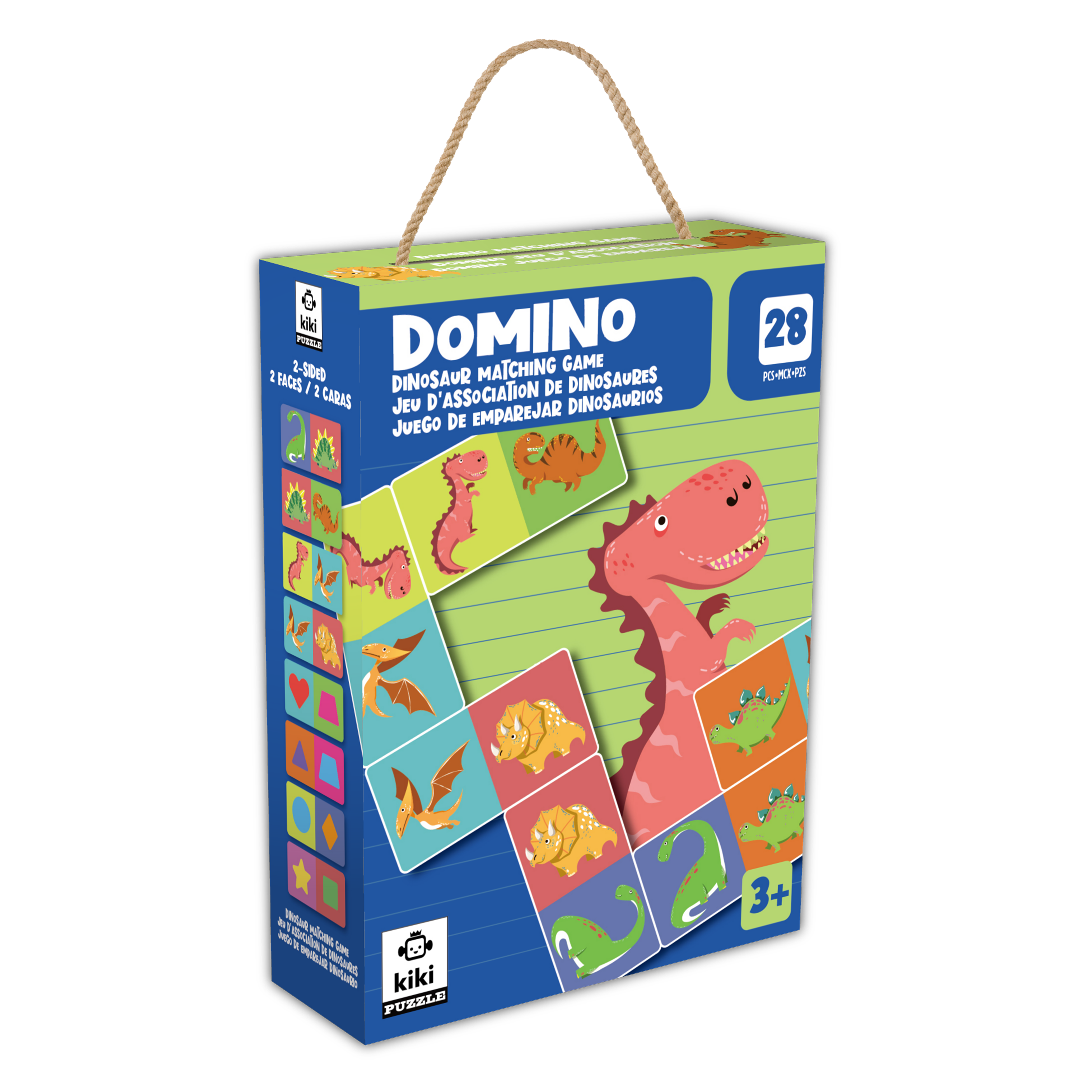 Domino Matching Game - Dinosaur (28pcs)