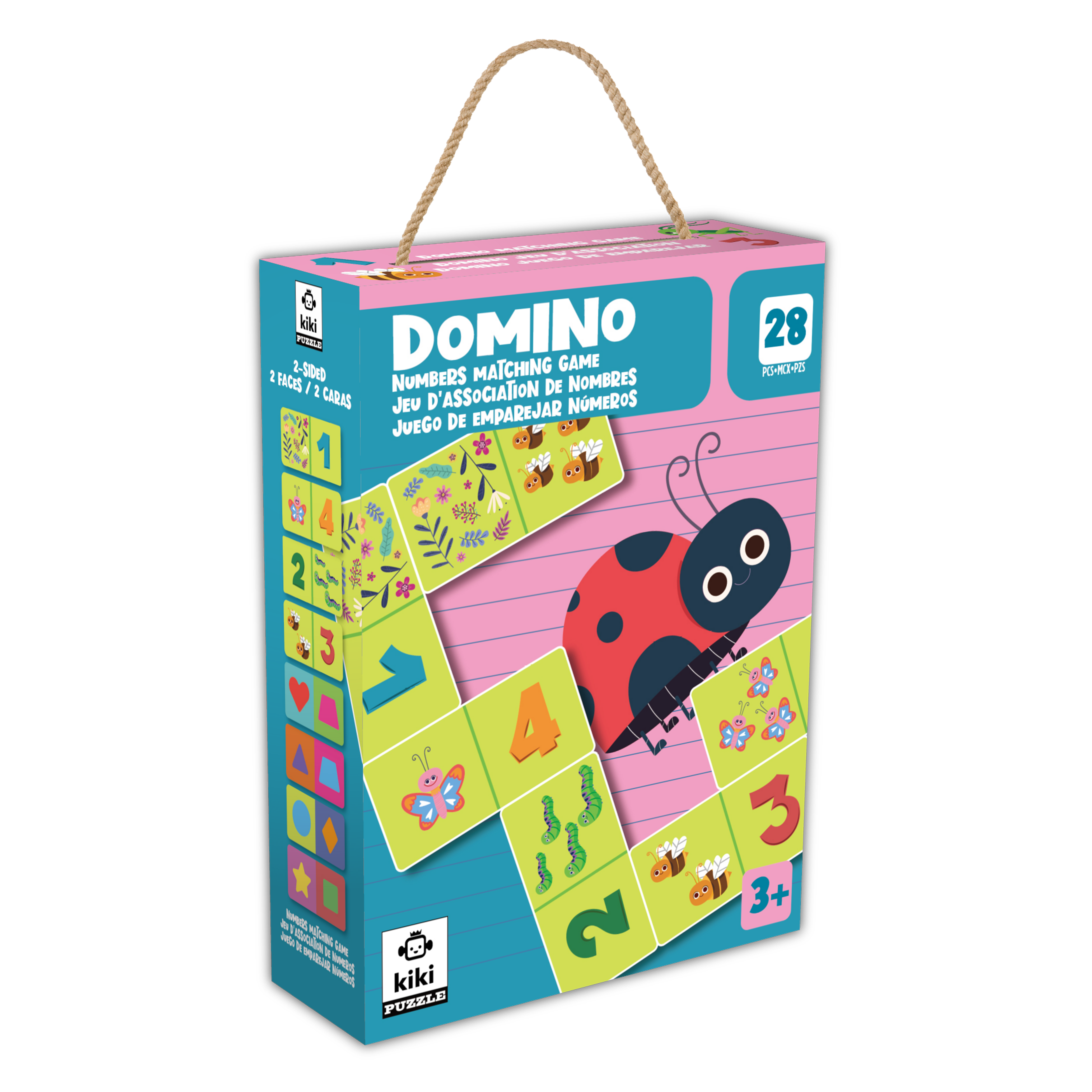 Domino Matching Game - Numbers (28pcs)