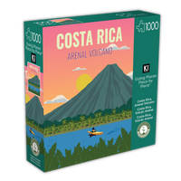 Going Places Piece by Piece - Costa Rica, Arenal Volcano (1000pcs)
