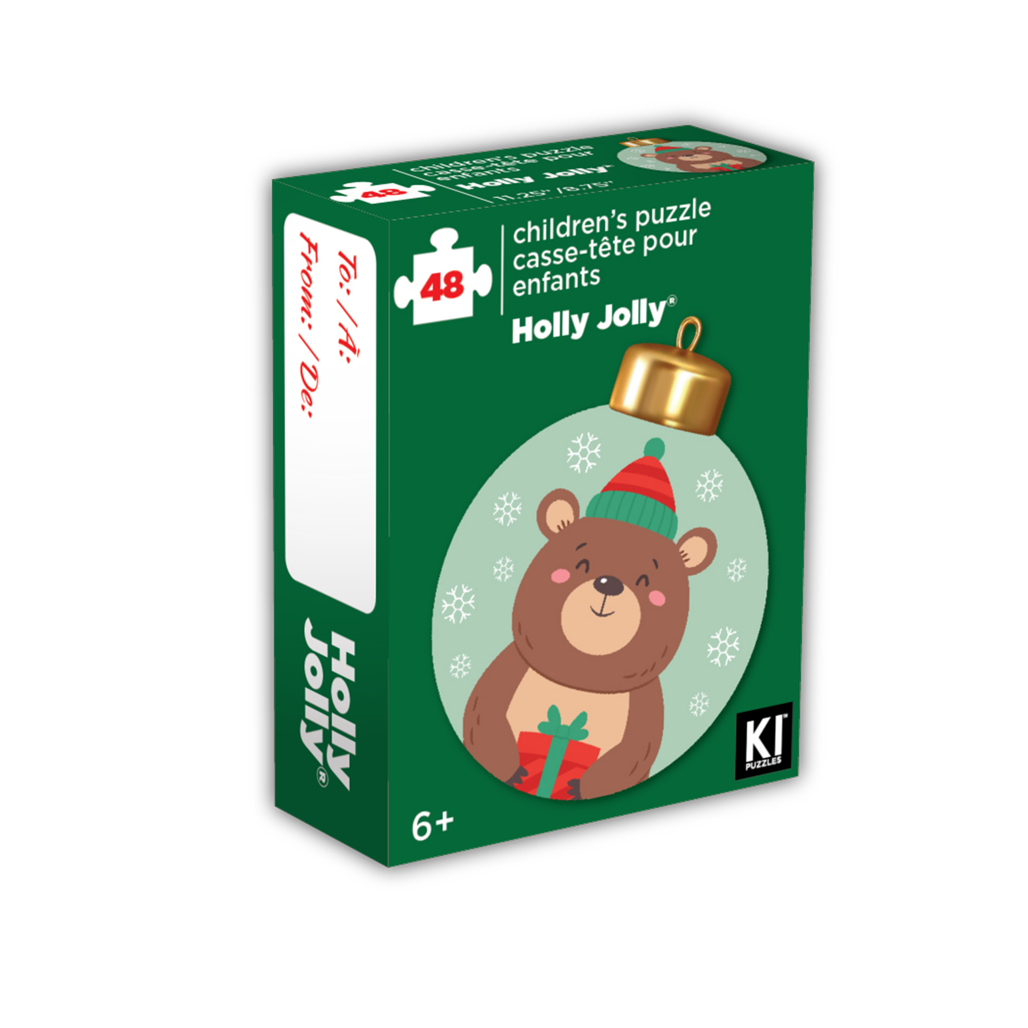 Holly Jolly - Bear (48pcs)