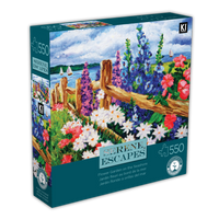 Serene Escapes - Flower Garden on the Seashore (550pcs)