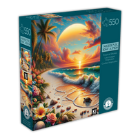 DMG Serene Escapes - Tropical Shores (550pcs) (DAMAGED BOX)