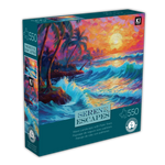 DMG Serene Escapes - Wave Landscape with Palm Trees (550pcs) (DAMAGED BOX)