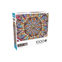 PFG Hershey - Collage radial (1000pcs) (utilisation / utilisée - puzzles pour de bon)