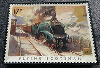 PFG Famous Trains - Flying Scotsman (Usage/Used - PUZZLES FOR GOOD)