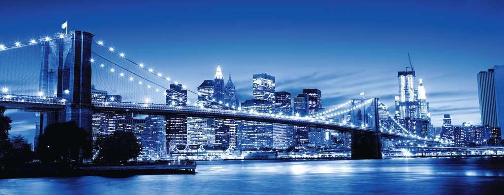 Ravensburger Twilight New York (1000pcs) (Panoramic)