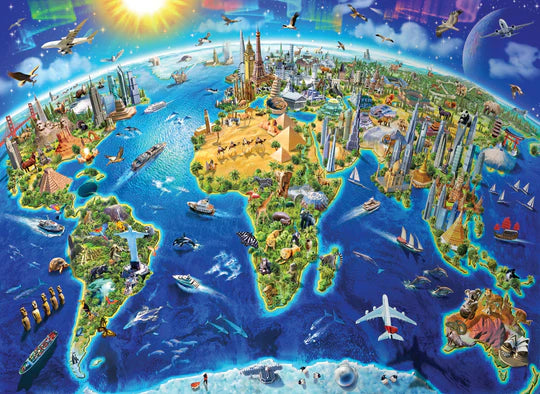 World Landmarks, Adrian Chesterman (4000pcs)