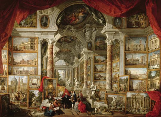 Gallery with Views of Modern Rome (4000pcs)