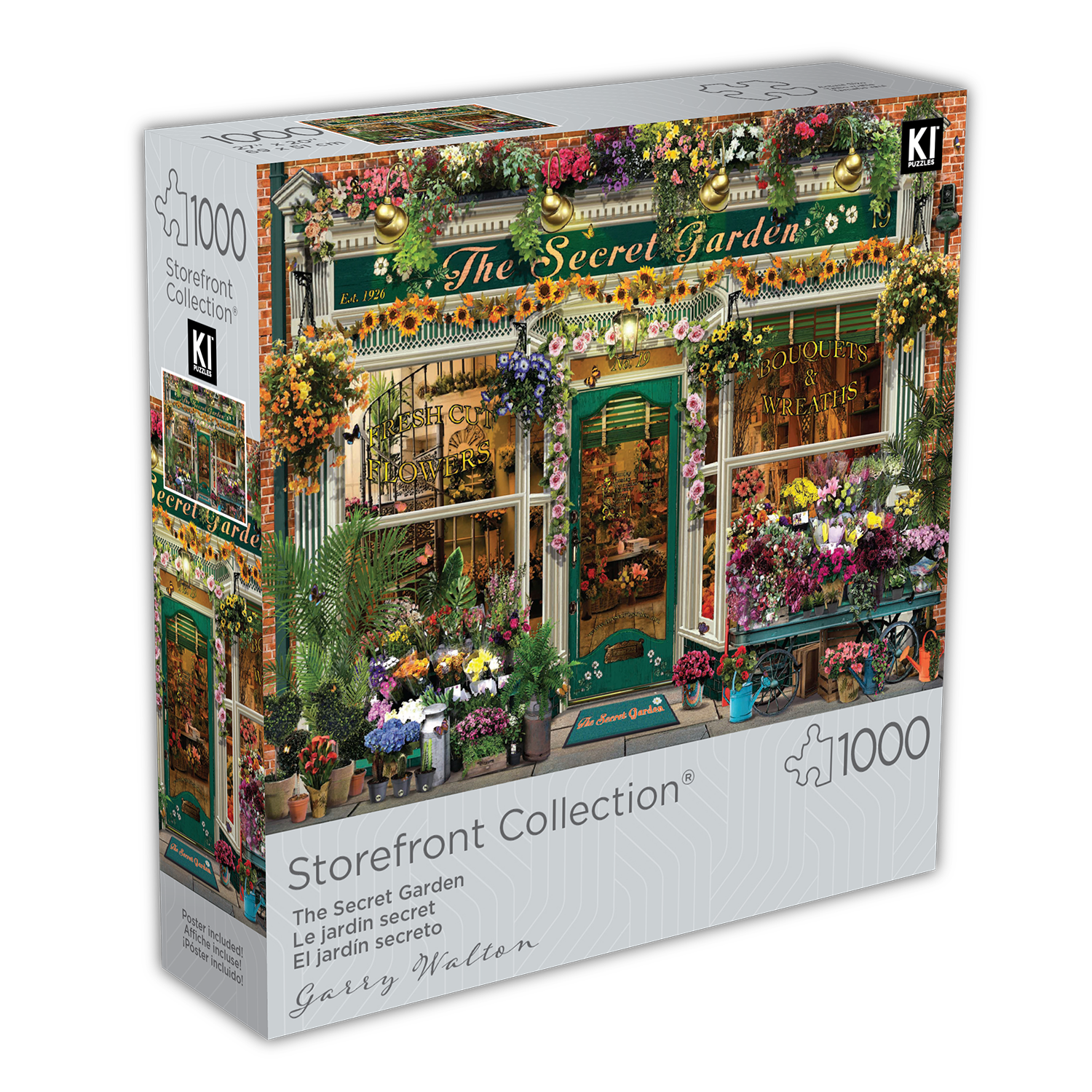 Storefront Collection - The Secret Garden, Garry Walton (1000pcs)