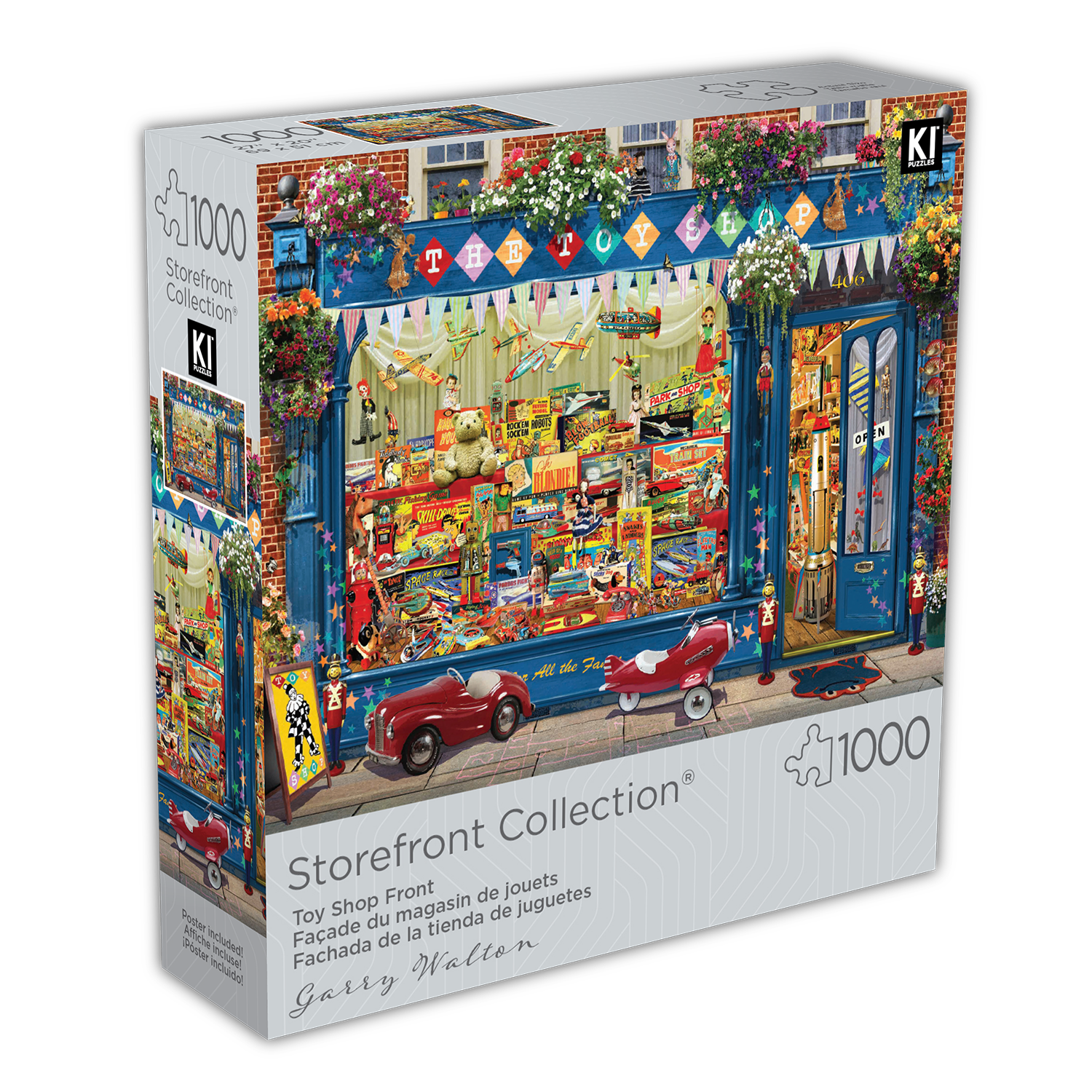PFG Storefront Collection - Toy Shop Front, Garry Walton (1000pcs) (Usage/Ued - PUZZLES FOR GOOD)