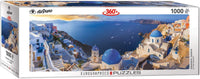 PFG Santorini, Grèce (panoramique) (utilisation / utilisée - puzzles pour de bon)