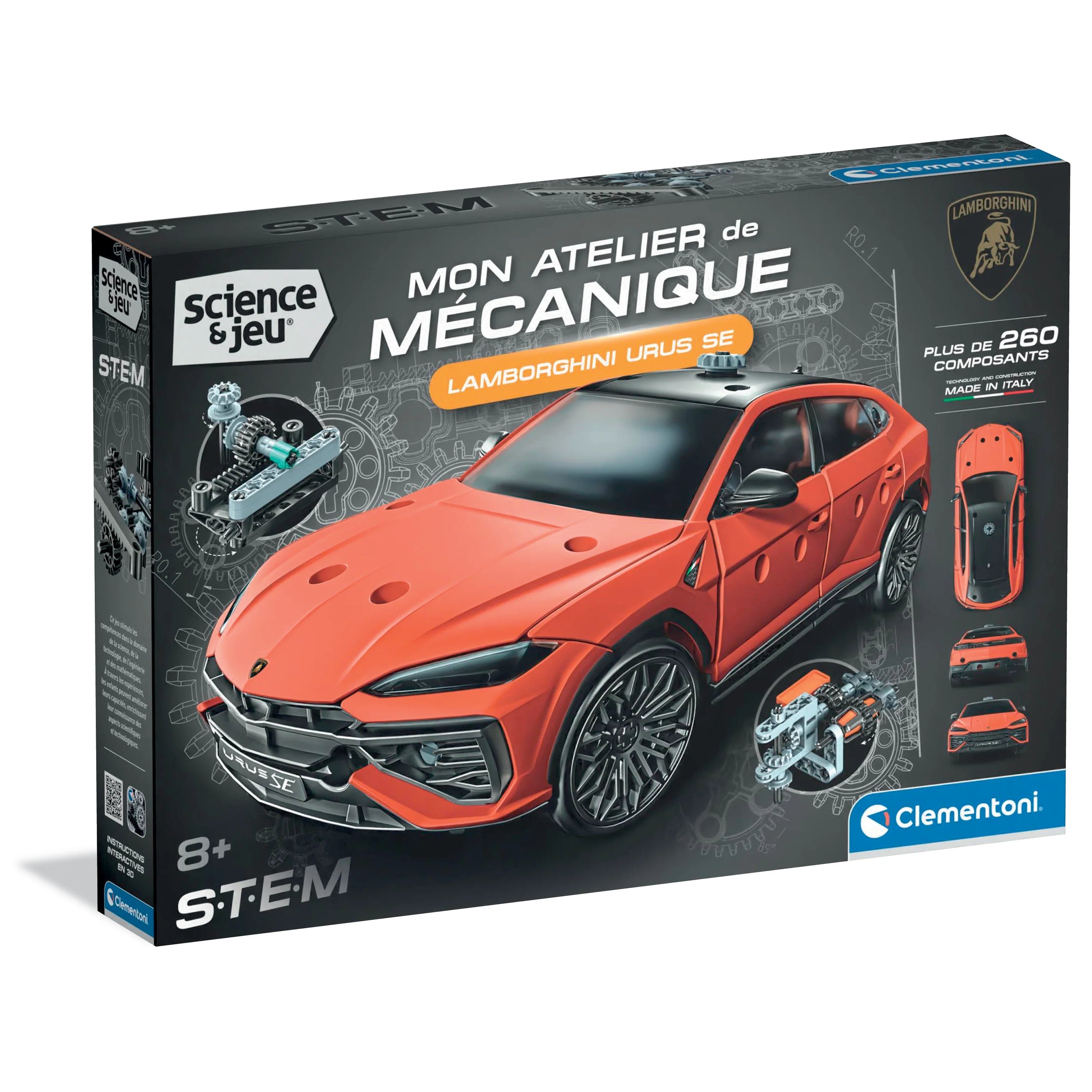 S.T.E.M - Mon Atelier de Mecanique - Lamborghini Urus SE (260pcs)