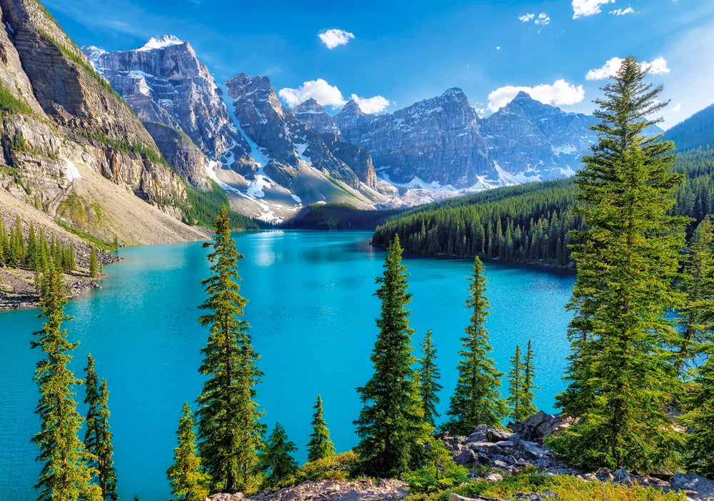 Printemps à Moraine Lake, Canada (500pcs)