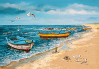 Collection d'art - Matin au bord de la mer (500pcs)