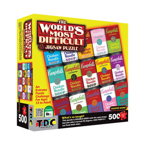 Challenge - Campbell's Souper Hard Puzzle (Double-Sided) (500pcs)