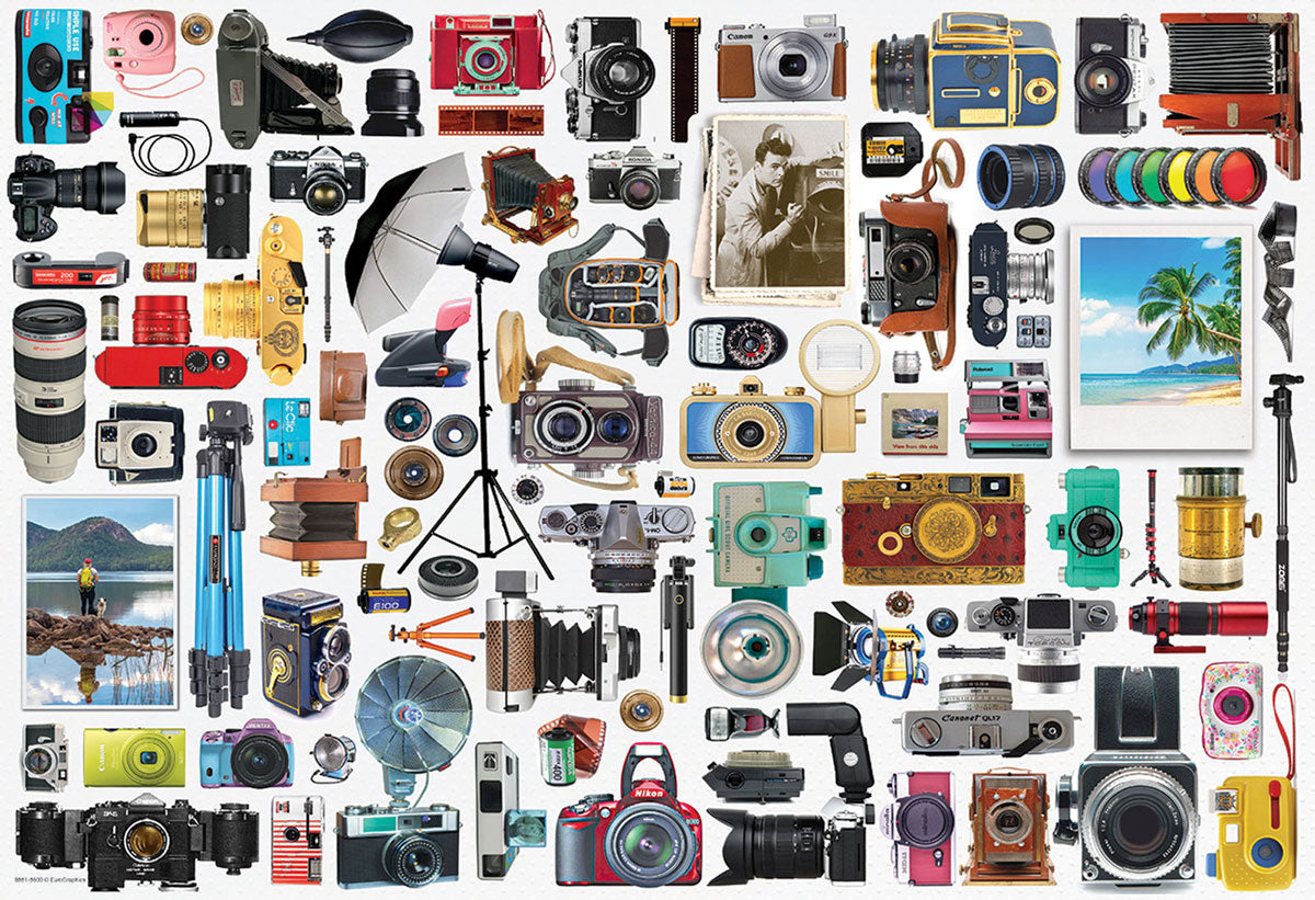 PFG Classic Camera Collectable Tin (550pcs) (Usage/Used - PUZZLES FOR GOOD)