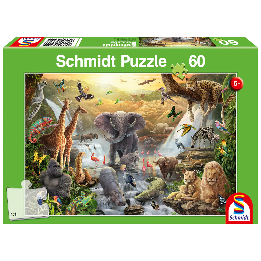 Animals in Africa (60pcs)