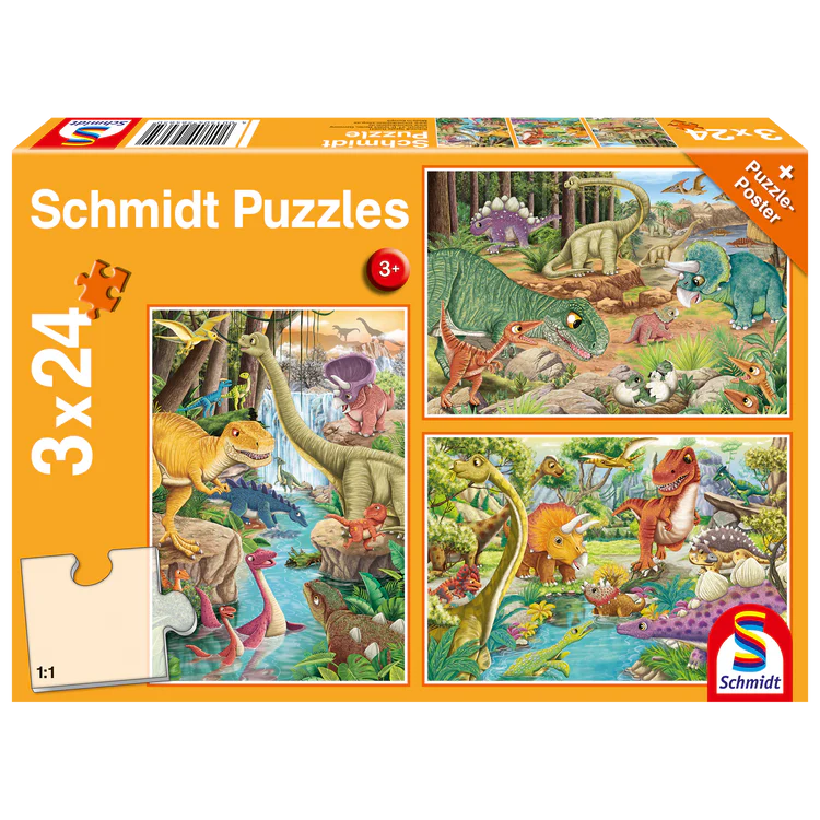 Dino Fun (3 x 24pcs)
