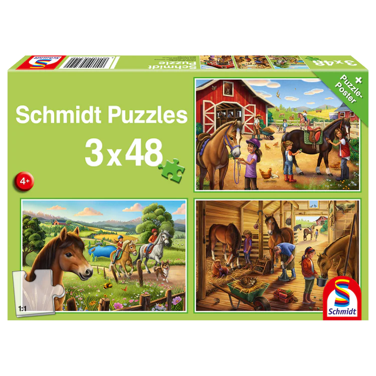 My Favorite Horses (3 x 48pcs)