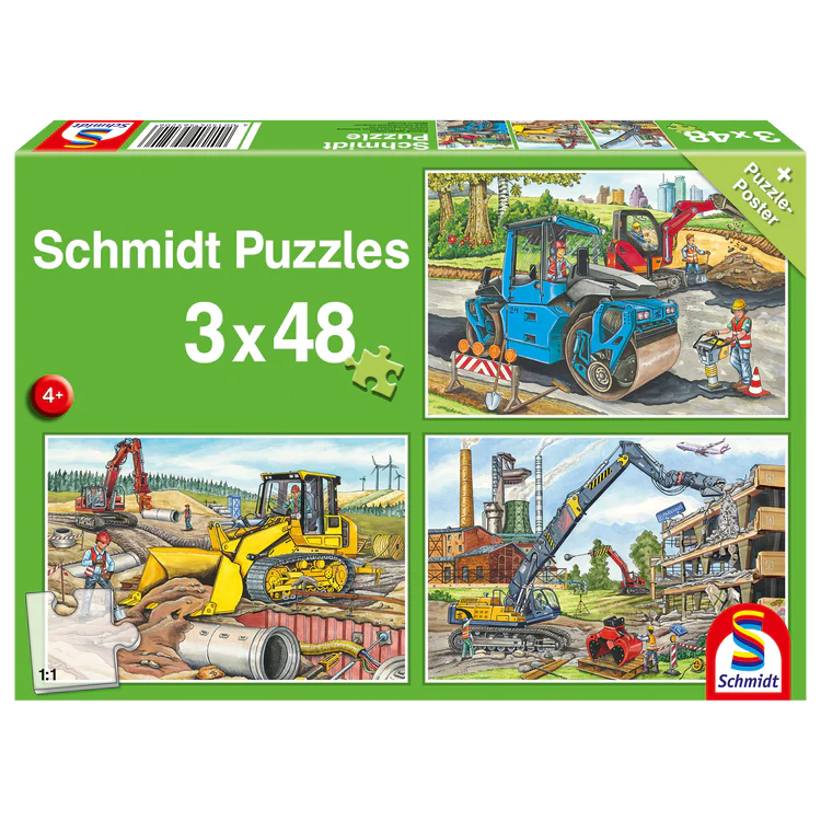 On The Construction Site (3 x 48pcs)