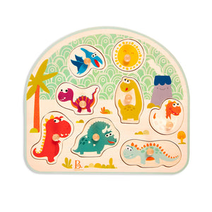 Piétiner les dinos (puzzle de la cheville)