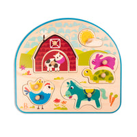 Animal Barnyard (Peg Puzzle)