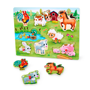 Peek & Explore - Farm Animals (PEG PUNZER)