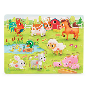 Peek & Explore - Farm Animals (PEG PUNZER)