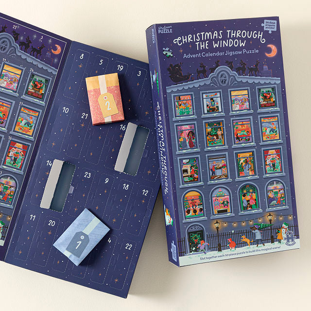PFG Christmas Through the Window - 24 Days Advent Calendar (Usage/Used - PUZZLES FOR GOOD)