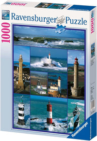 PFG Ravensburger Lighthouses in Brittany (1000pcs) (Usage/Used - PUZZLES FOR GOOD)