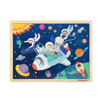 Vaisseau spatial - en bois (48pcs)