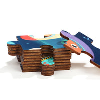 Vaisseau spatial - en bois (48pcs)