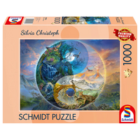 Yin & Yang - Mountain Worlds, Silvia Christoph (1000pcs)