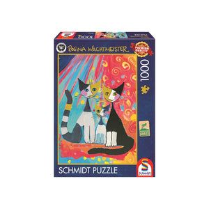 Happy Cat Family, Rosina Wachtmeister (1000pcs)
