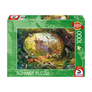 Fairytale Castle in the Magical Forest (1000pcs)
